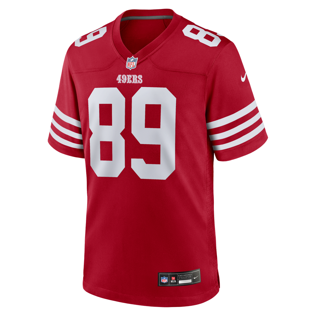 Men's San Francisco 49ers Luke Farrell Nike  Scarlet Team Game Jersey - Image 3