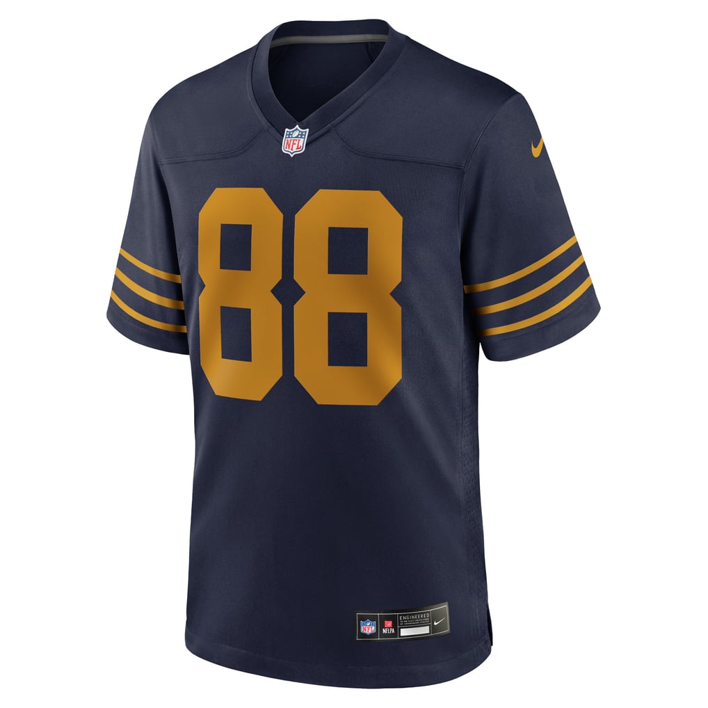 Men's Green Bay Packers Luke Musgrave Nike Navy The 1923 Classic Game Jersey - Image 3