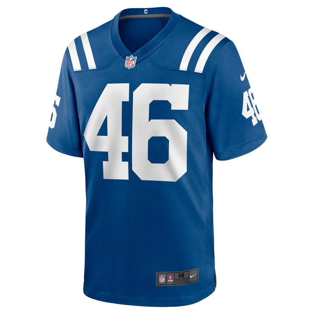 Men's Indianapolis Colts Luke Rhodes Nike Royal Game Jersey - Image 3