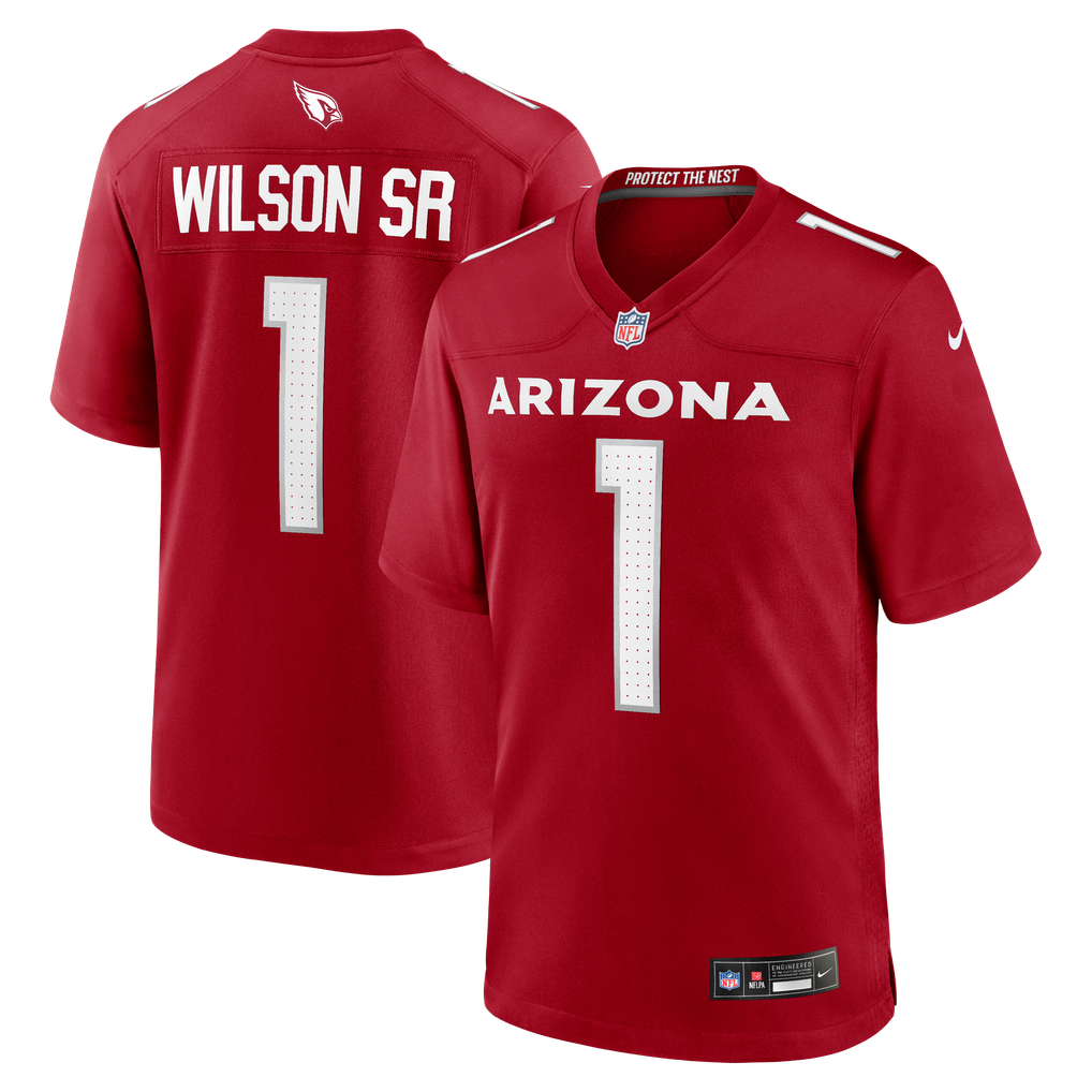 Men's Arizona Cardinals Mack Wilson Nike  Cardinal Team Game Jersey - Image 2