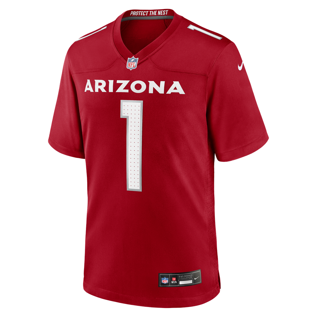 Men's Arizona Cardinals Mack Wilson Nike  Cardinal Team Game Jersey - Image 3