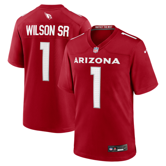 Men's Arizona Cardinals Mack Wilson Nike  Cardinal Team Game Jersey - Image 1