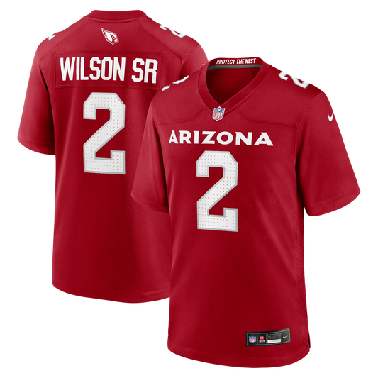 Men's Arizona Cardinals Mack Wilson Sr. Nike  Cardinal Team Game Jersey - Image 1