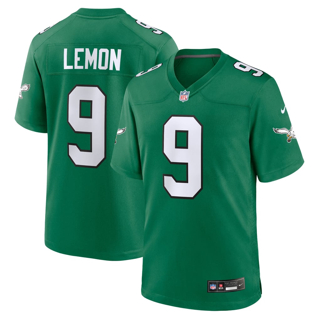 Men's Philadelphia Eagles Makai Lemon Nike Kelly Green Alternate Game Jersey - Image 2