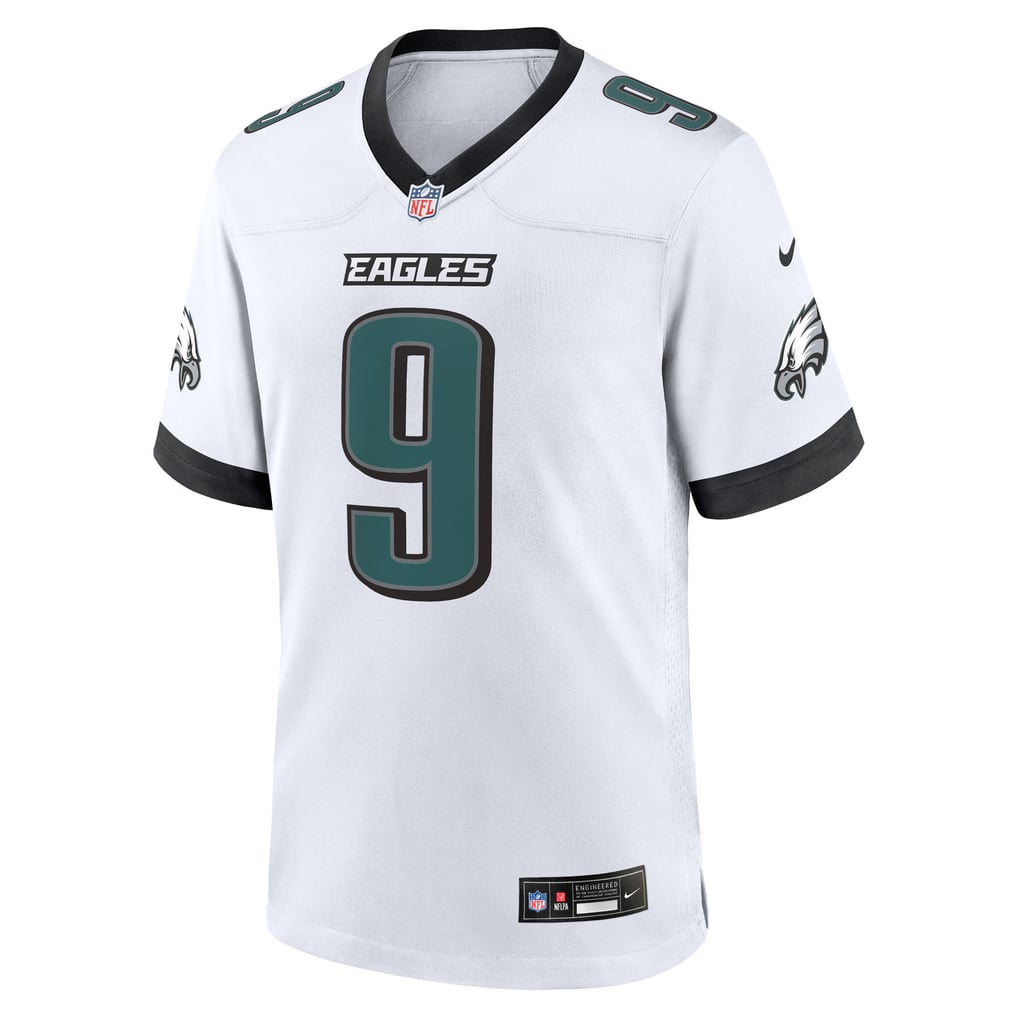 Men's Philadelphia Eagles Makai Lemon Nike White Game Jersey - Image 3