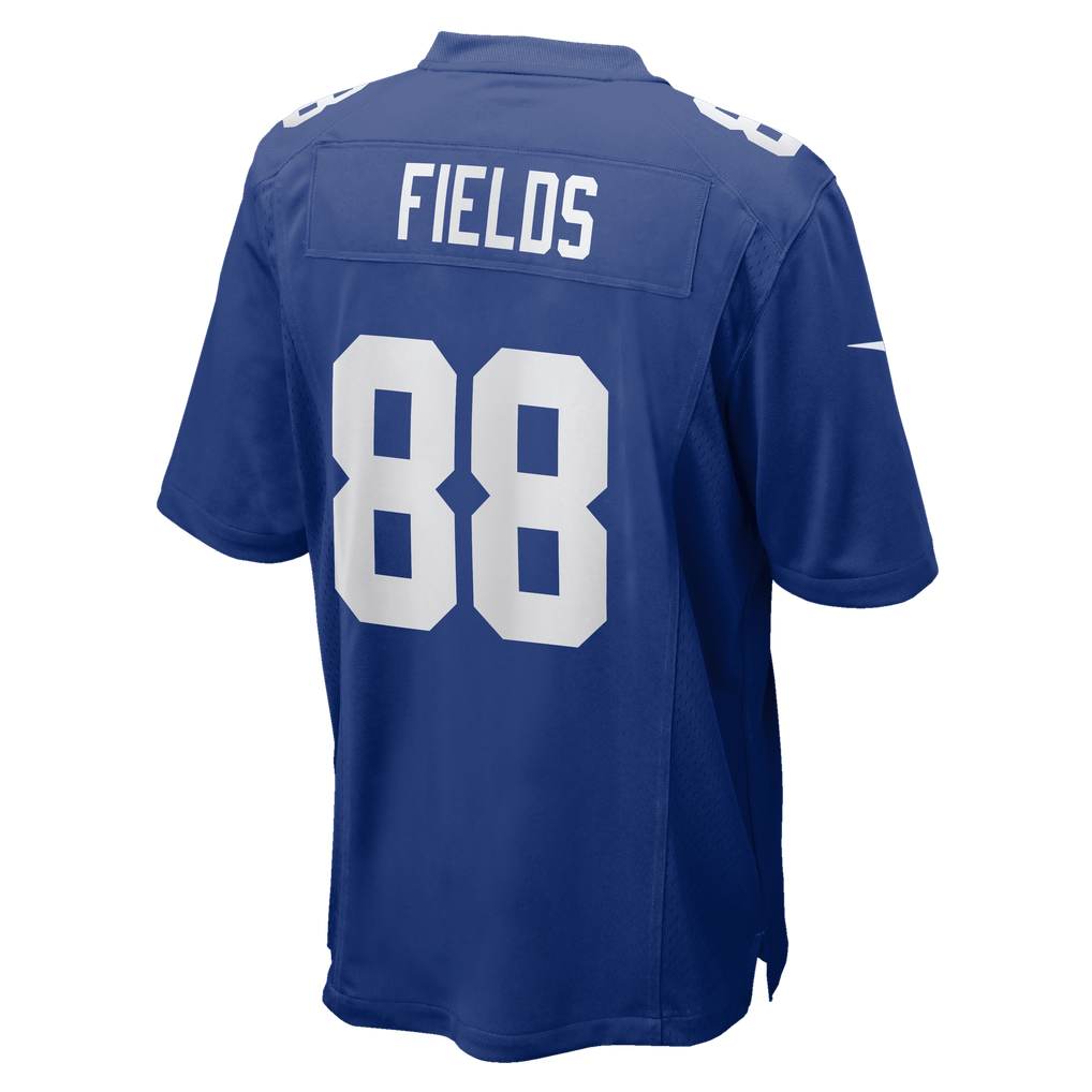 Men's New York Giants Malachi Fields Nike Royal Team Game Jersey - Image 6