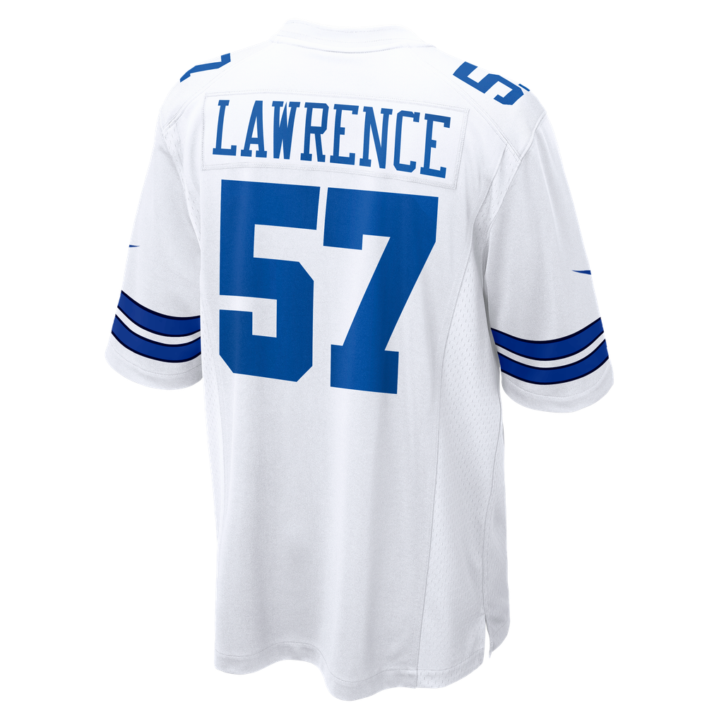 Men's Dallas Cowboys Malachi Lawrence Nike White Game Jersey - Image 4