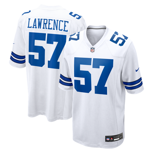 Men's Dallas Cowboys Malachi Lawrence Nike White Game Jersey - Image 1
