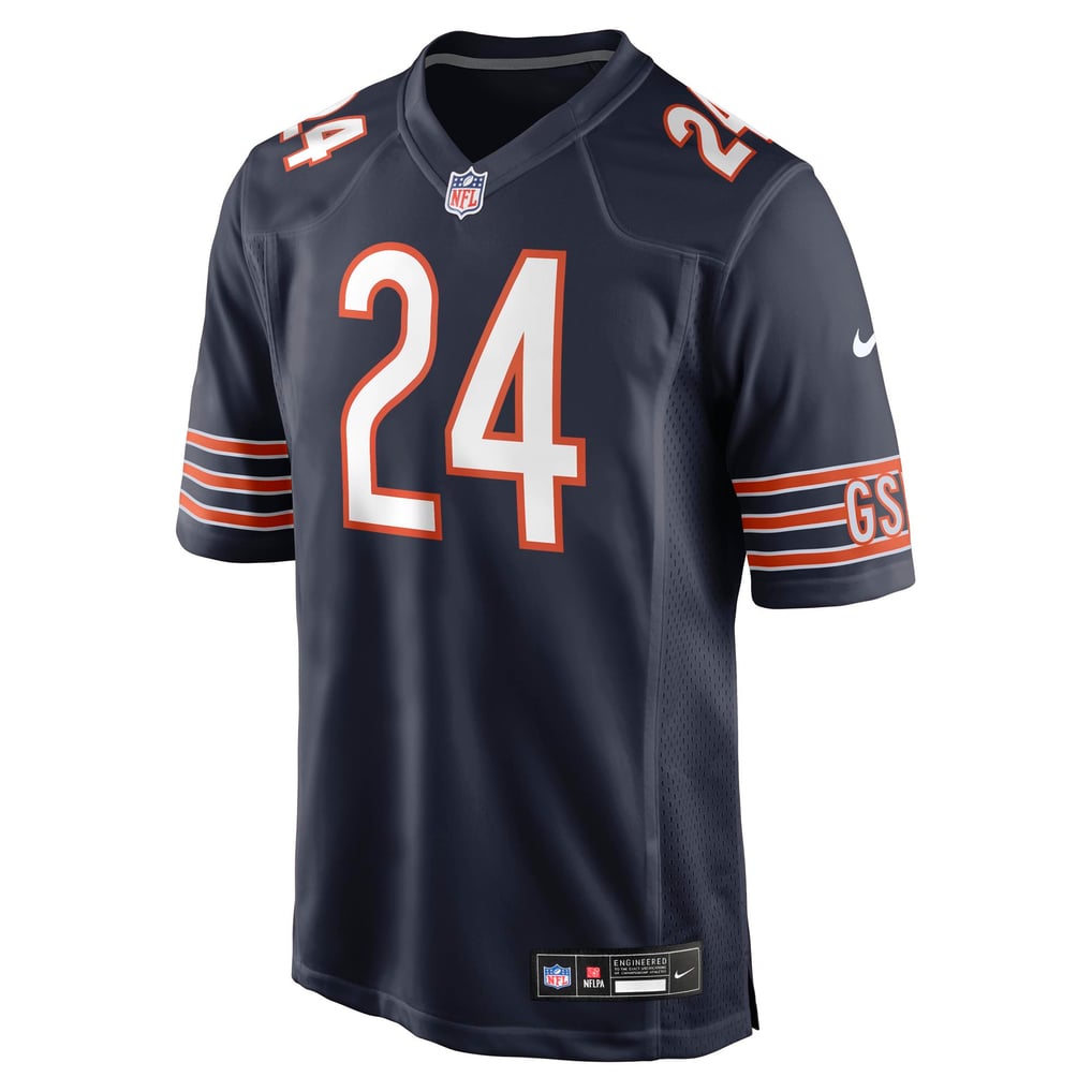 Men's Chicago Bears Malik Muhammad Nike Navy Team Game Jersey - Image 5