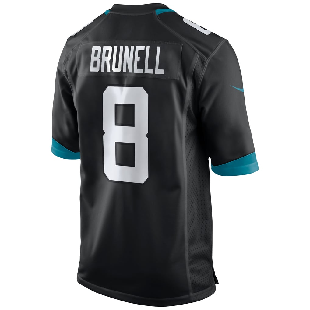 Men's Jacksonville Jaguars Mark Brunell Nike Black Retired Player Alternate Game Jersey - Image 4