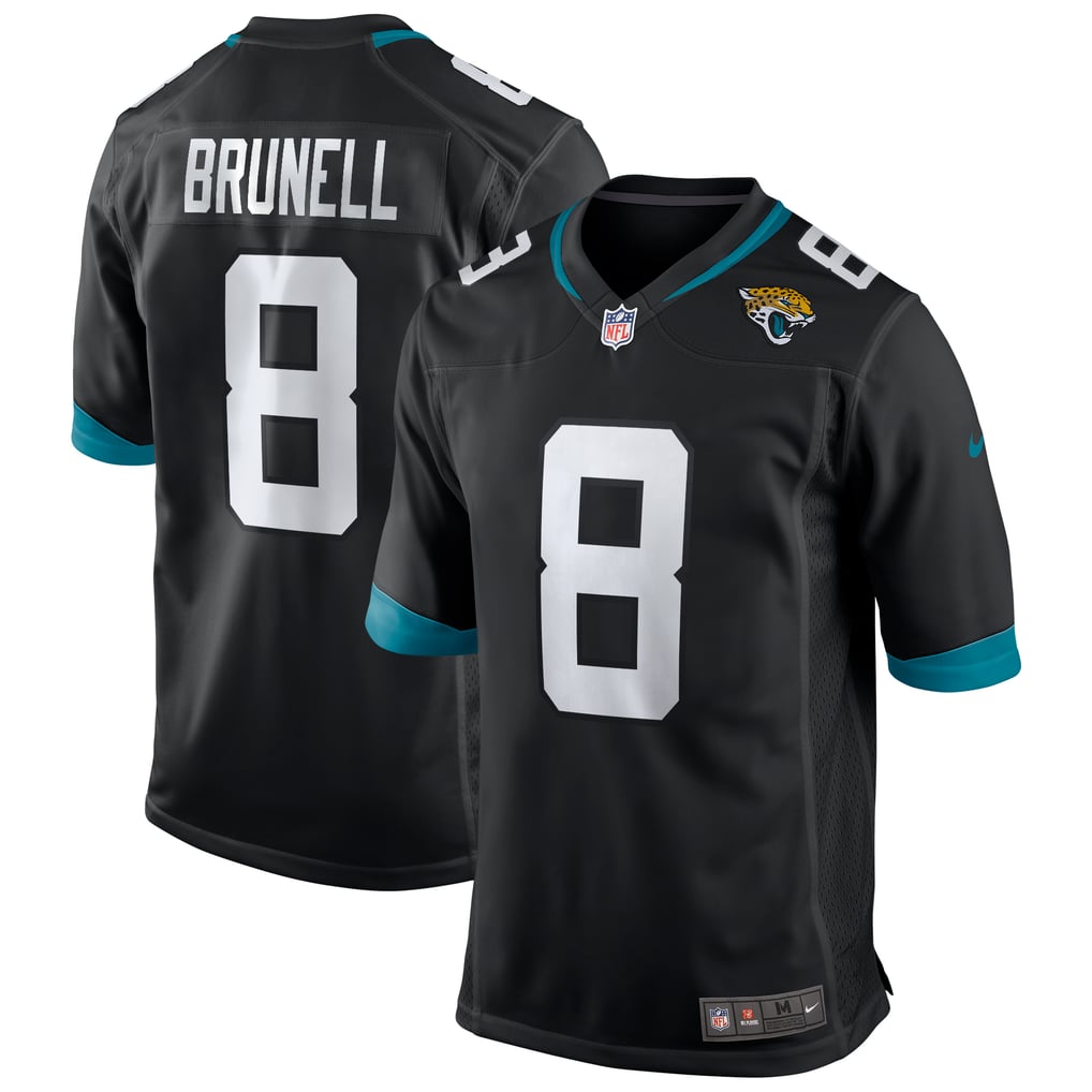 Men's Jacksonville Jaguars Mark Brunell Nike Black Retired Player Alternate Game Jersey - Image 1