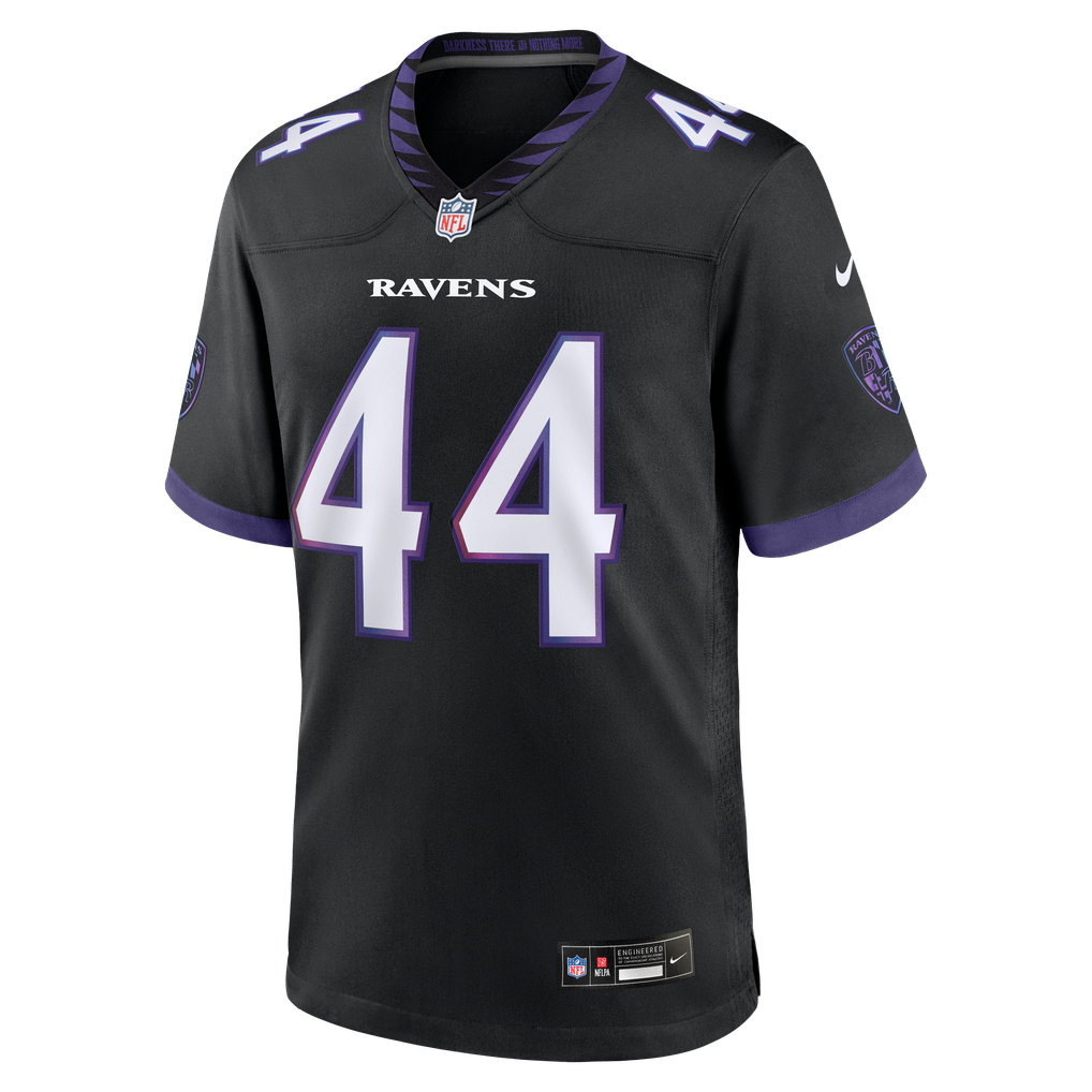 Men's Baltimore Ravens Marlon Humphrey Nike Black Alternate Game Jersey