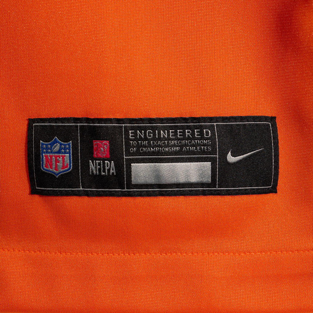 Men's Denver Broncos Marques Cox Nike  Orange Team Game Jersey - Image 7