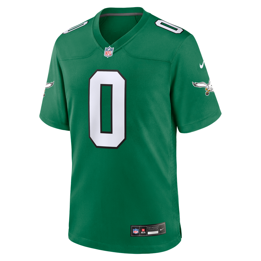 Men's Philadelphia Eagles Marquise Brown Nike  Kelly Green Alternate 2 Game Jersey - Image 3