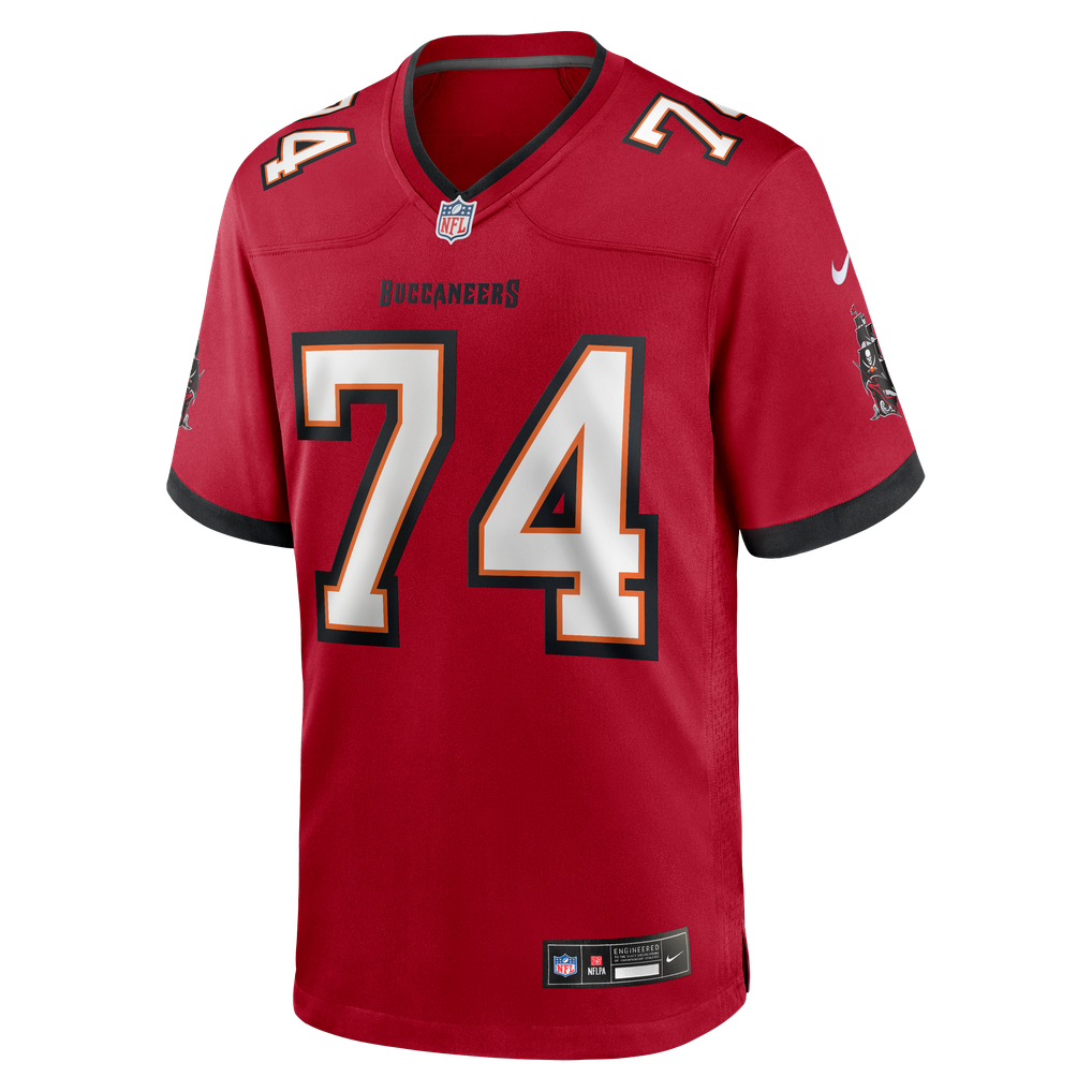 Men's Tampa Bay Buccaneers Marshall Foerner Nike Red Team Game Jersey - Image 5