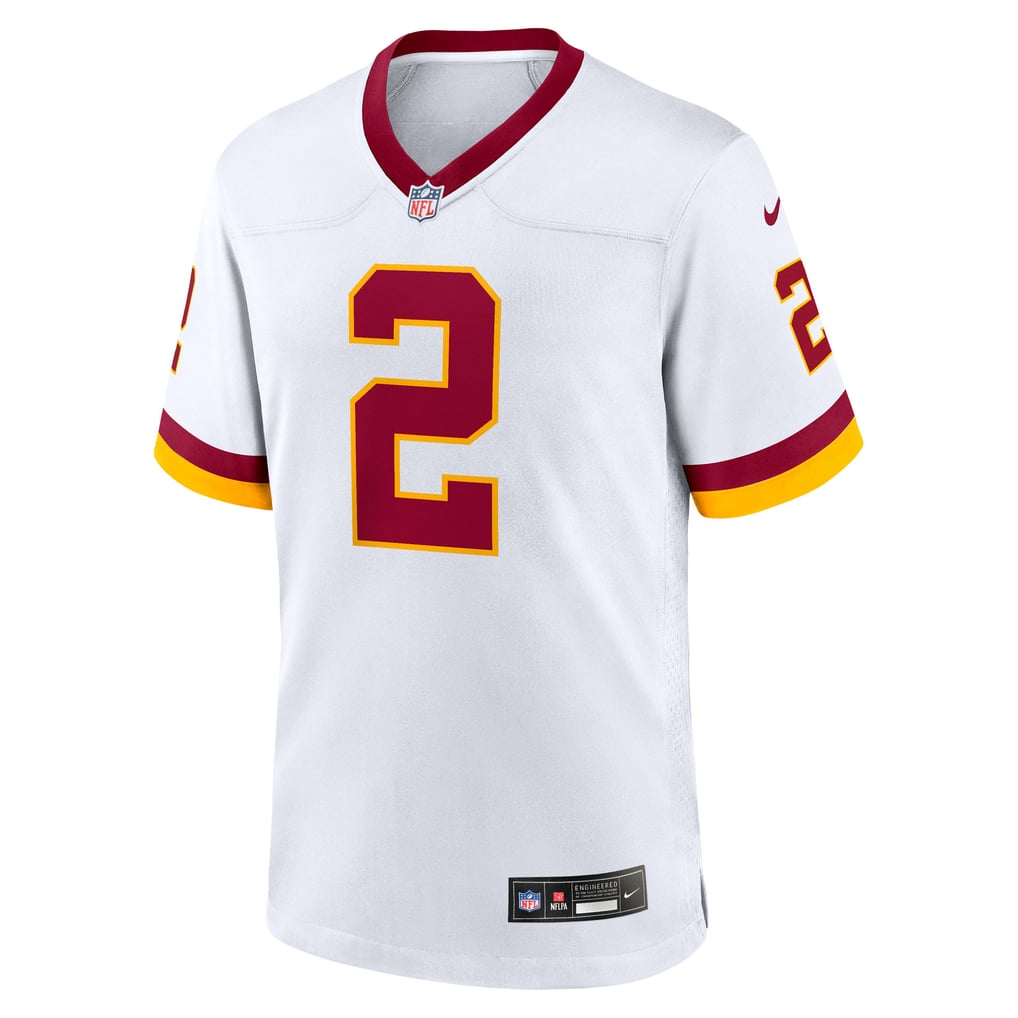 Men's Washington Commanders Marshon Lattimore Nike White Game Super Bowl Era Jersey - Image 3