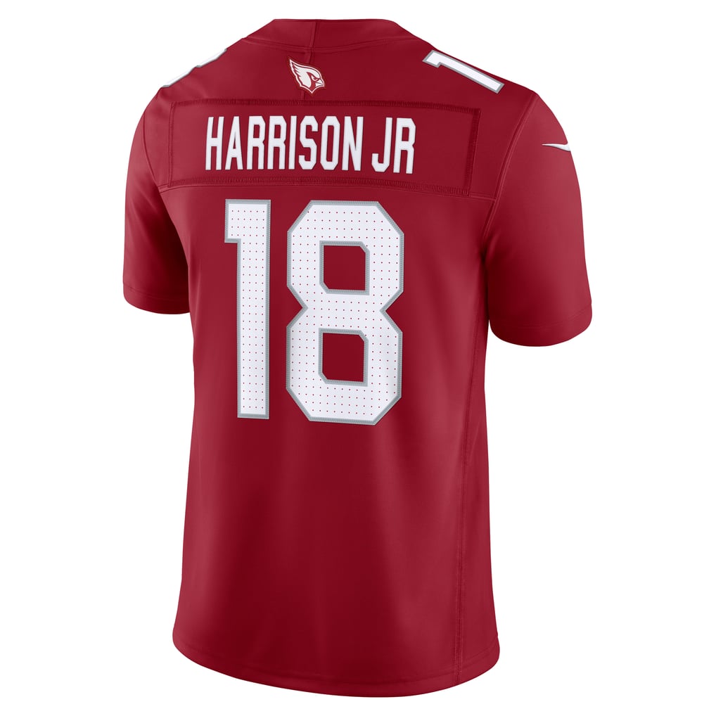 Men's Arizona Cardinals Marvin Harrison Jr. Nike Cardinal Team Vapor F.U.S.E. Stitched Limited Jersey - Image 4