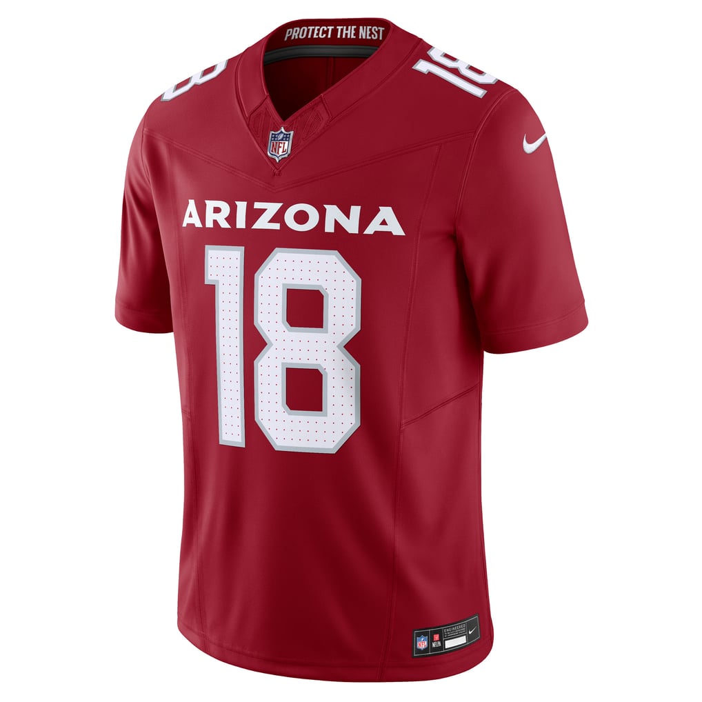 Men's Arizona Cardinals Marvin Harrison Jr. Nike Cardinal Vapor F.U.S.E. Limited Jersey - Image 3