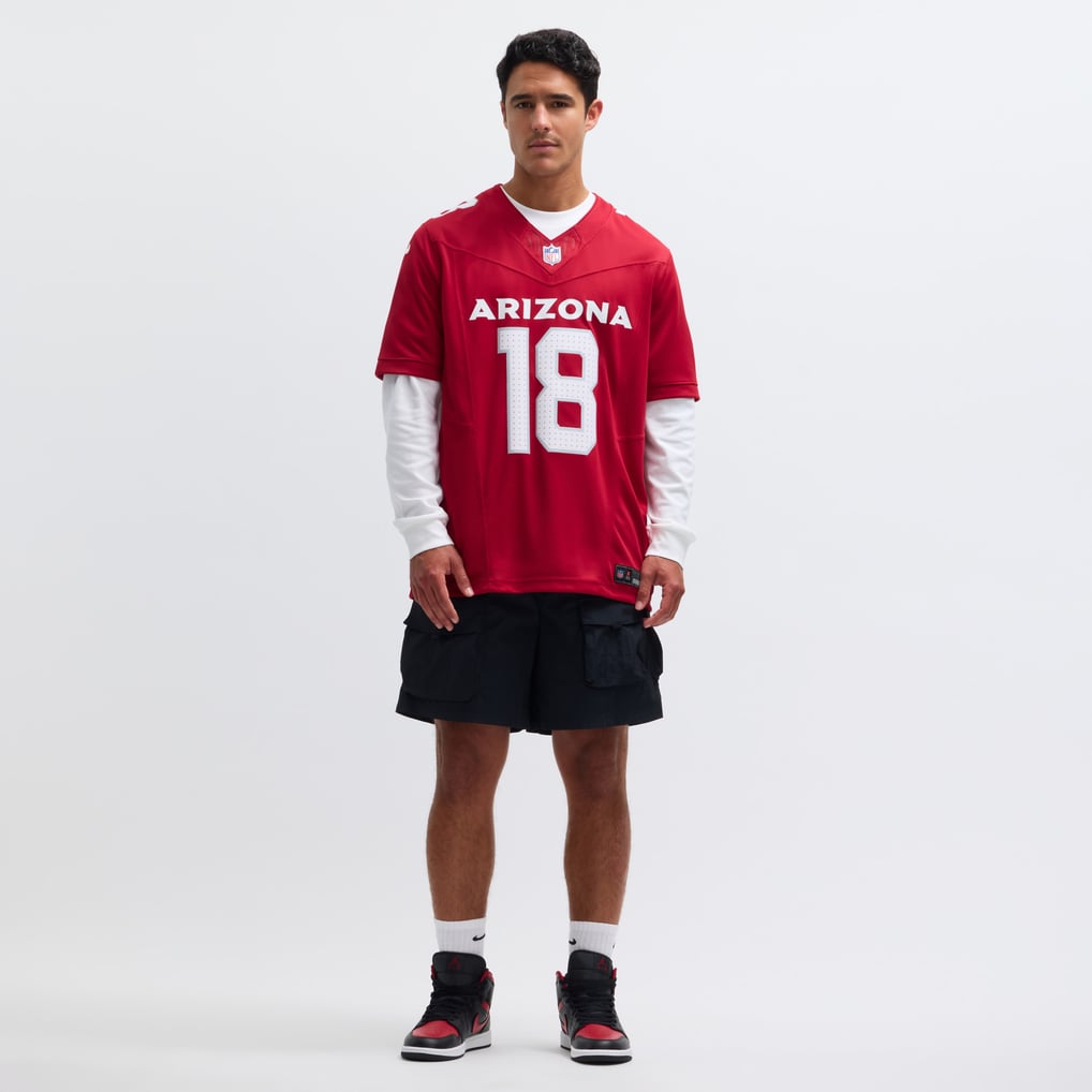 Men's Arizona Cardinals Marvin Harrison Jr. Nike Cardinal Vapor F.U.S.E. Limited Jersey - Image 7