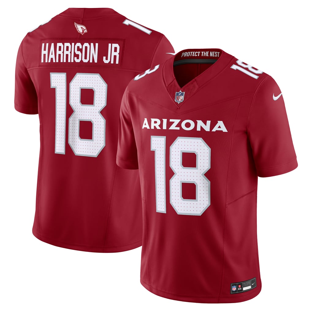 Men's Arizona Cardinals Marvin Harrison Jr. Nike Cardinal Vapor F.U.S.E. Limited Jersey - Image 1
