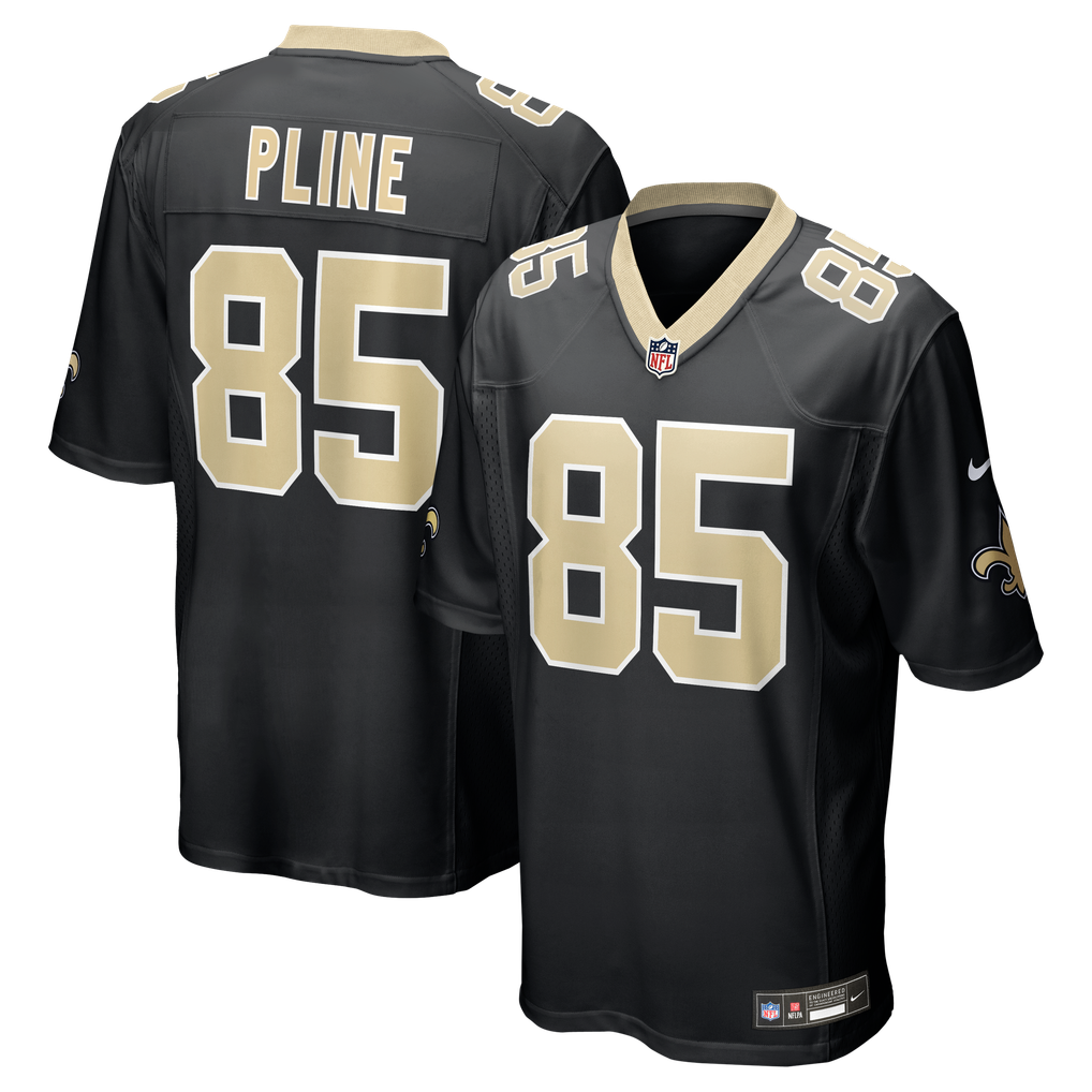 Men's New Orleans Saints Mason Pline Nike  Black Team Game Jersey - Image 2
