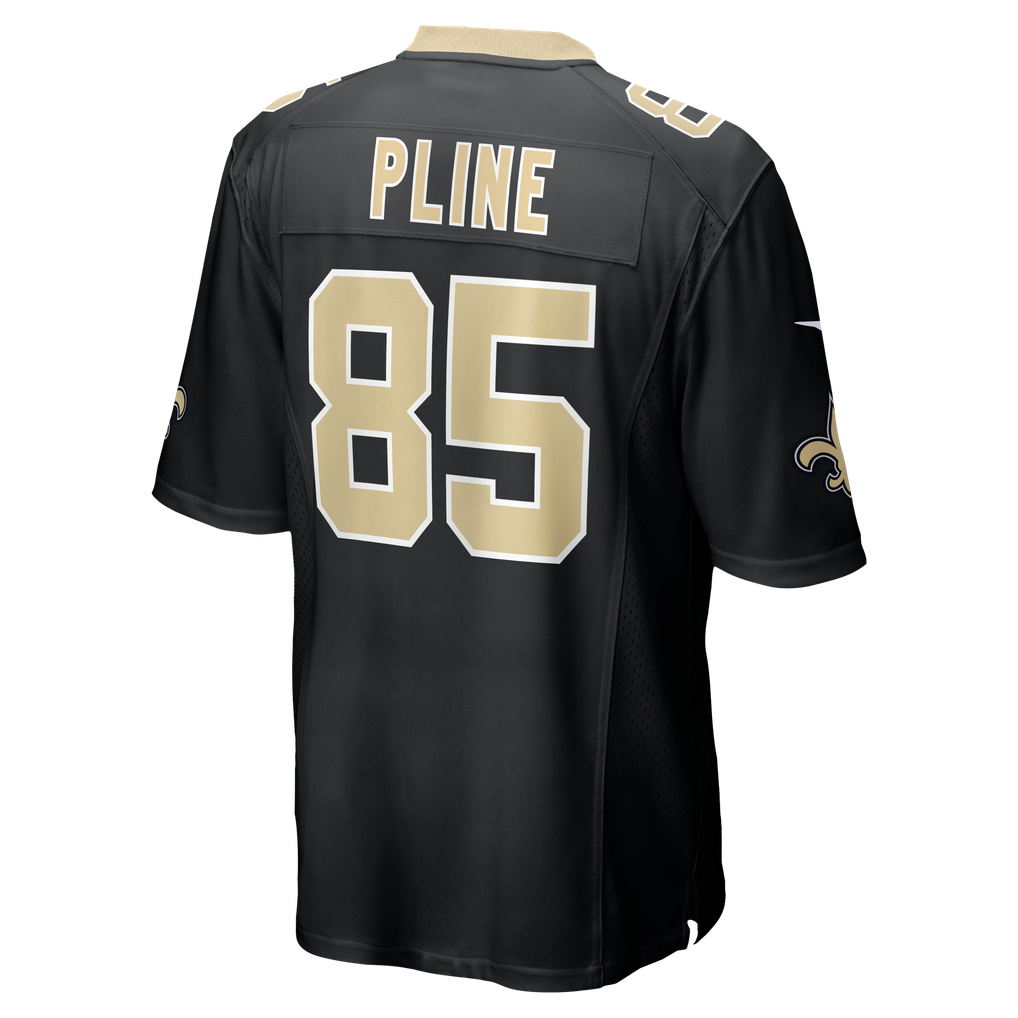 Men's New Orleans Saints Mason Pline Nike  Black Team Game Jersey - Image 4