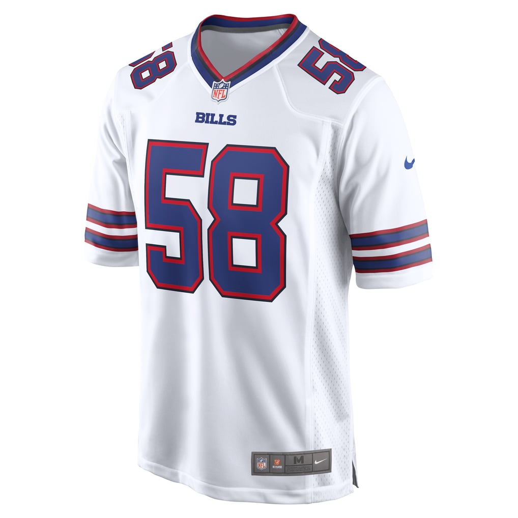 Men's Buffalo Bills Matt Milano Nike White Away Game Player Jersey - Image 3
