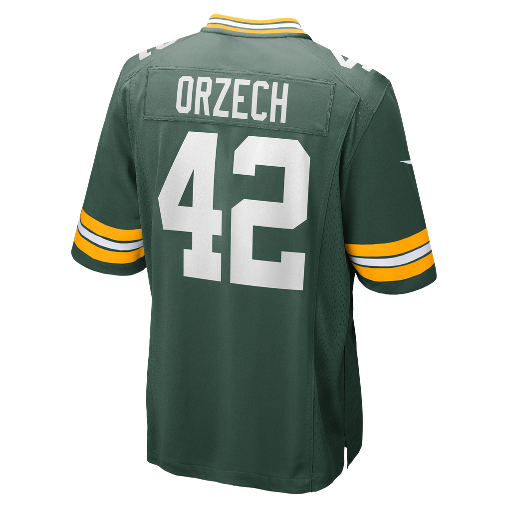 Men's Green Bay Packers Matt Orzech Nike  Green  Game Jersey - Image 4