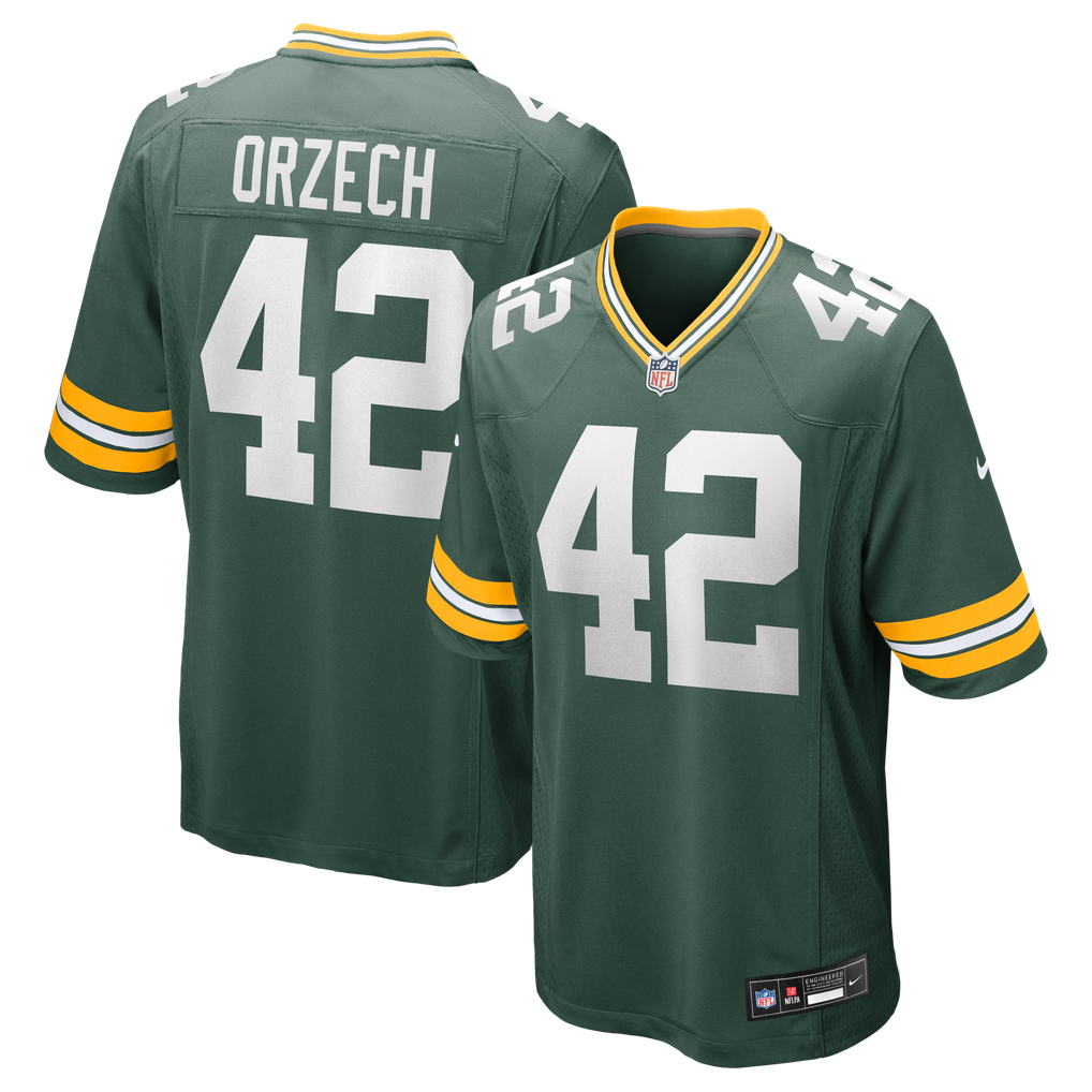 Men's Green Bay Packers Matt Orzech Nike  Green  Game Jersey - Image 1