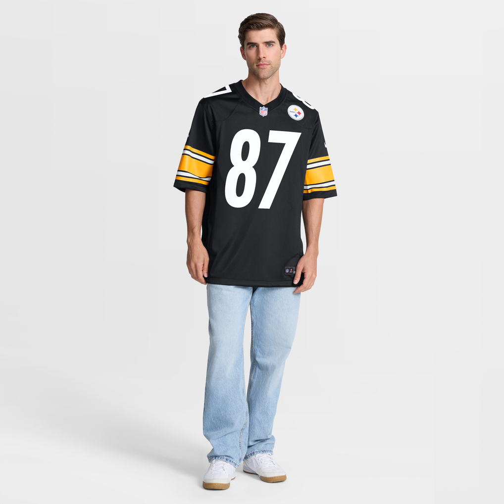 Men's Pittsburgh Steelers Matt Sokol Nike  Black Team Game Jersey - Image 7