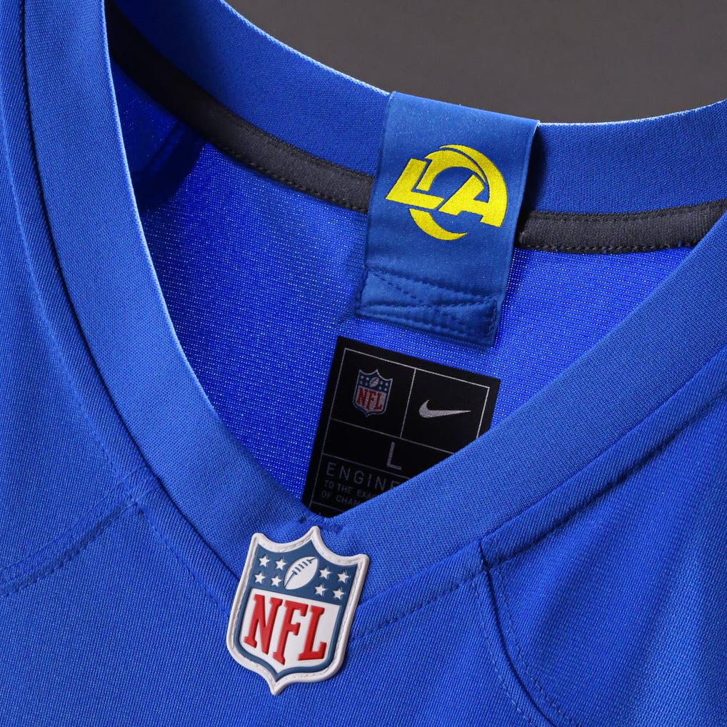Men's Los Angeles Rams Matthew Stafford Nike Royal Team Game Player Jersey - Image 5