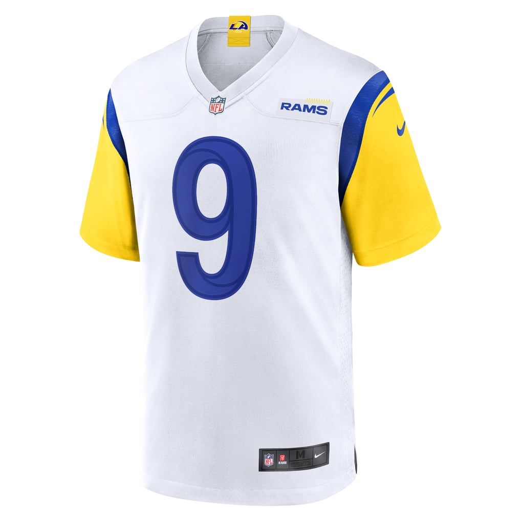 Men's Los Angeles Rams Matthew Stafford Nike White Alternate Game Jersey - Image 3
