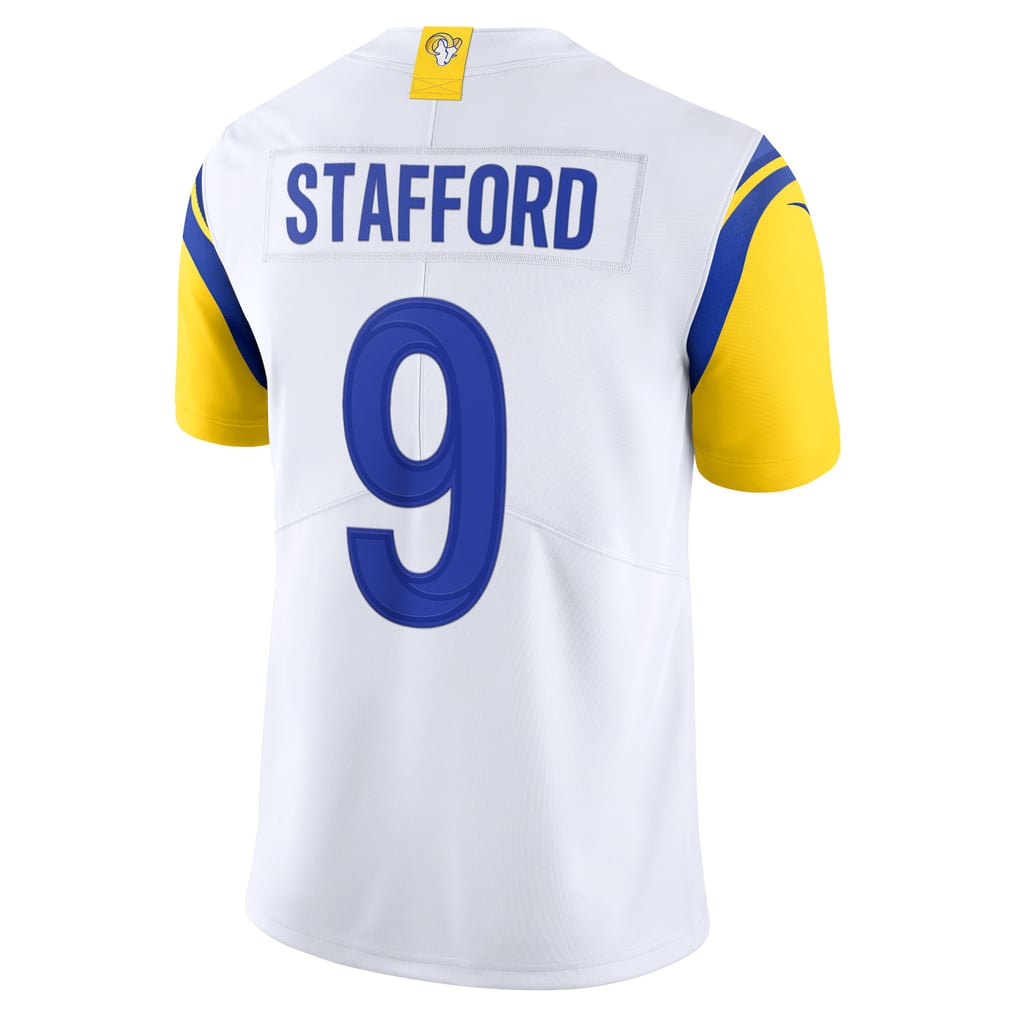 Men's Los Angeles Rams Matthew Stafford Nike White Alternate Vapor Limited Jersey - Image 4