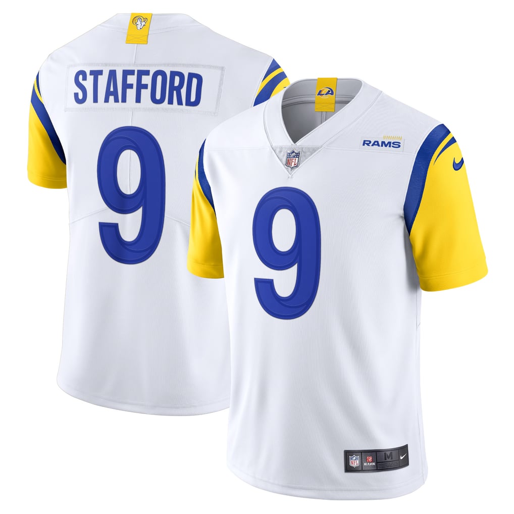 Men's Los Angeles Rams Matthew Stafford Nike White Alternate Vapor Limited Jersey - Image 1