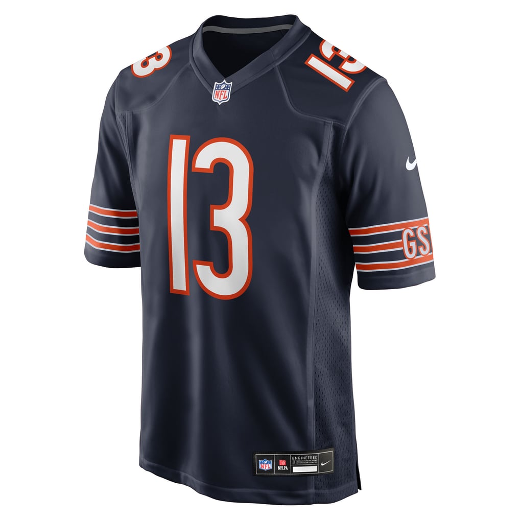 Men's Chicago Bears Maurice Alexander Nike Navy Team Game Jersey - Image 3