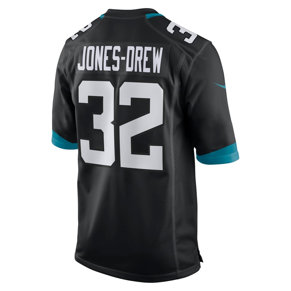 Men's Jacksonville Jaguars Maurice Jones-Drew Nike Black Retired Player Alternate Game Jersey - Image 4