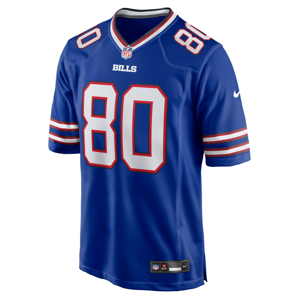 Men's Buffalo Bills Max Tomczak Nike Royal Team Game Jersey - Image 5