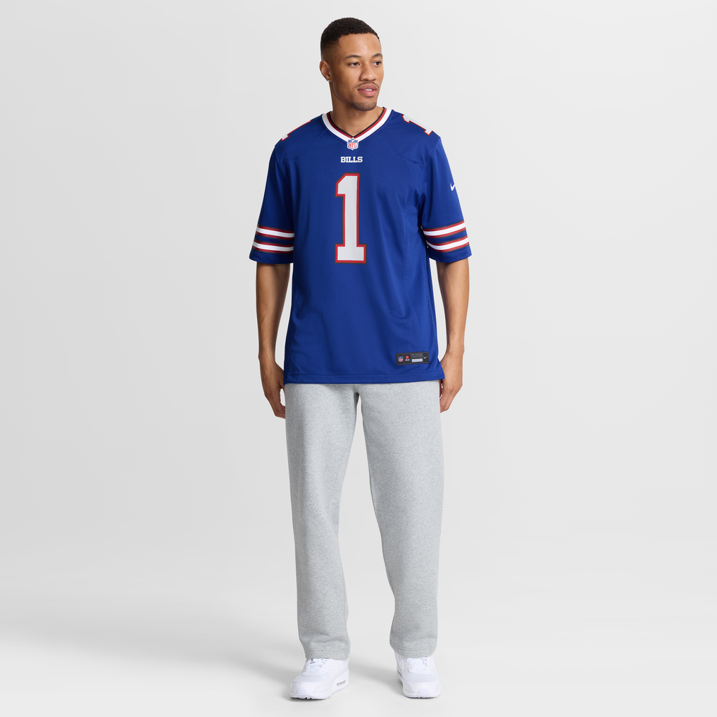 Men's Buffalo Bills Mecole Hardman Nike  Royal Team Game Jersey - Image 5