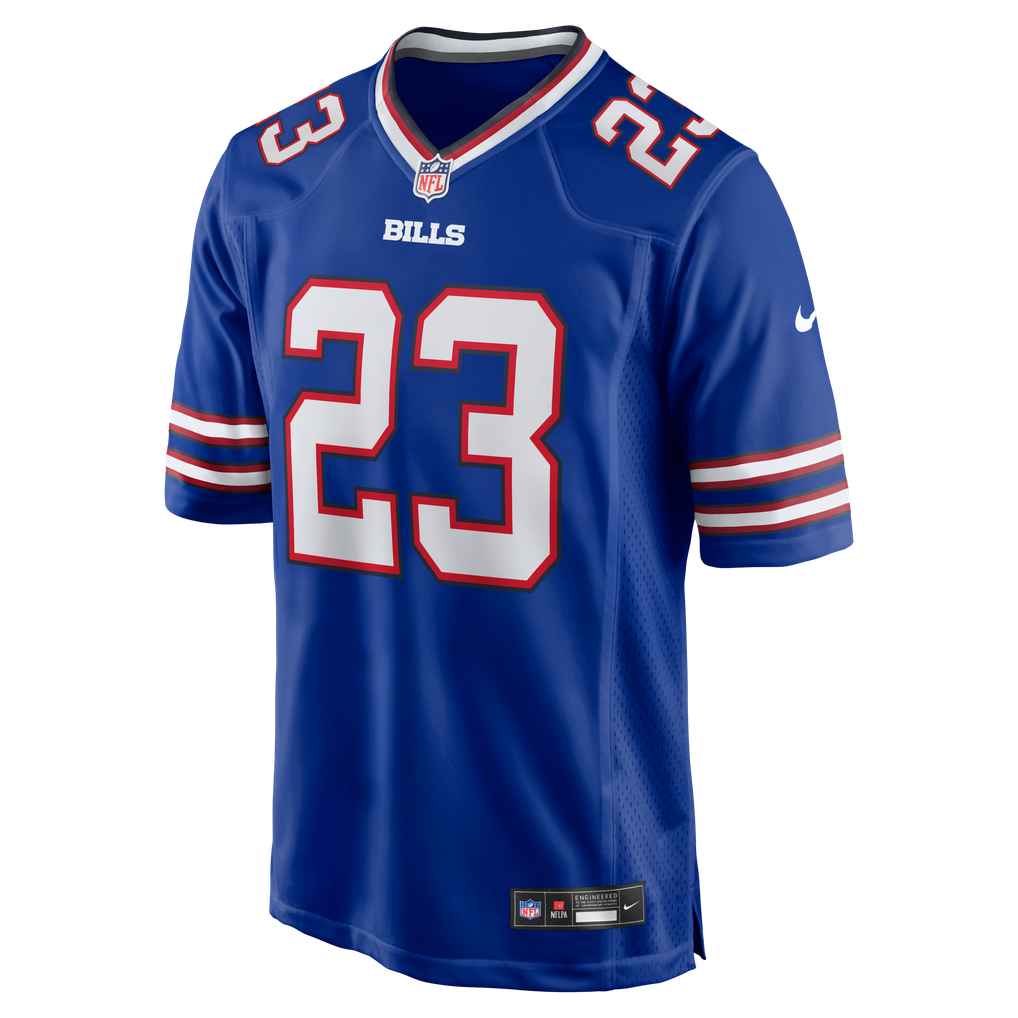 Men's Buffalo Bills Micah Hyde Nike Royal Game Player Jersey - Image 3