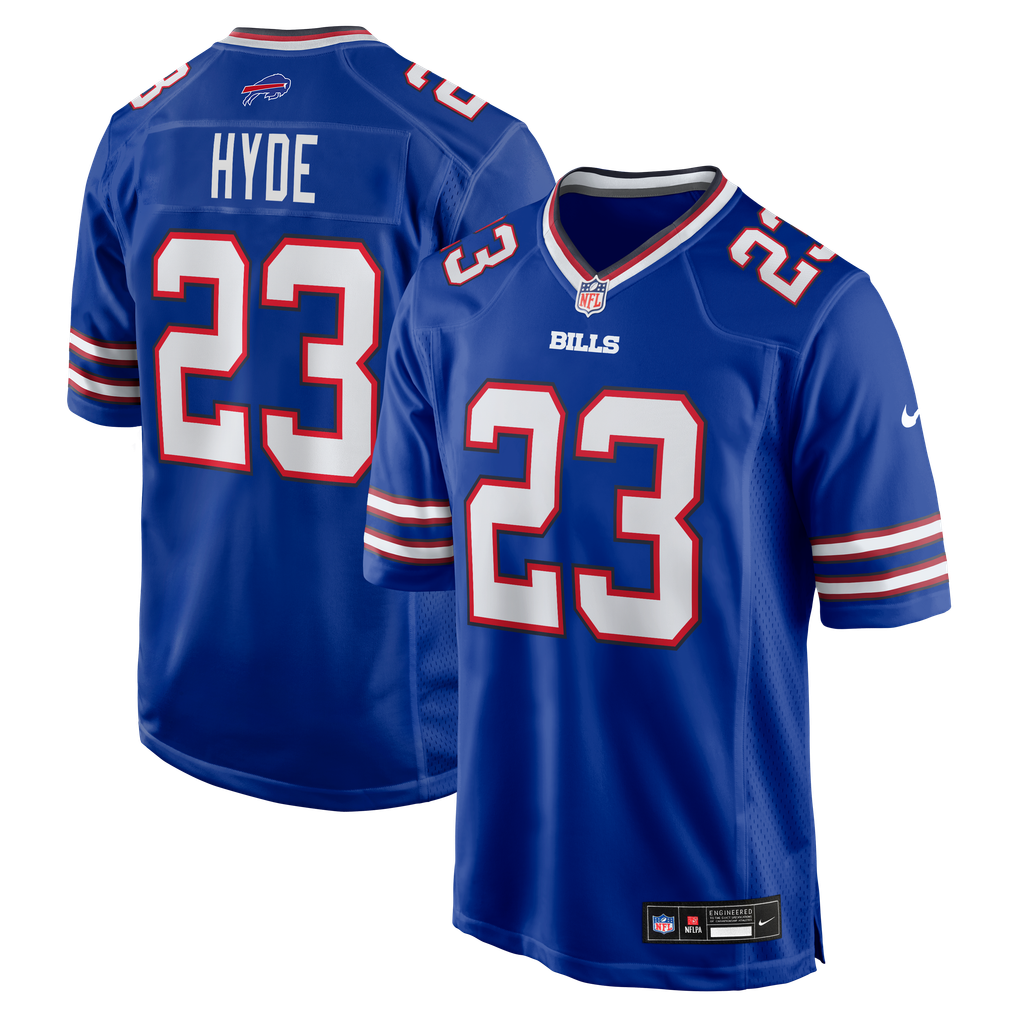 Men's Buffalo Bills Micah Hyde Nike Royal Game Player Jersey - Image 1