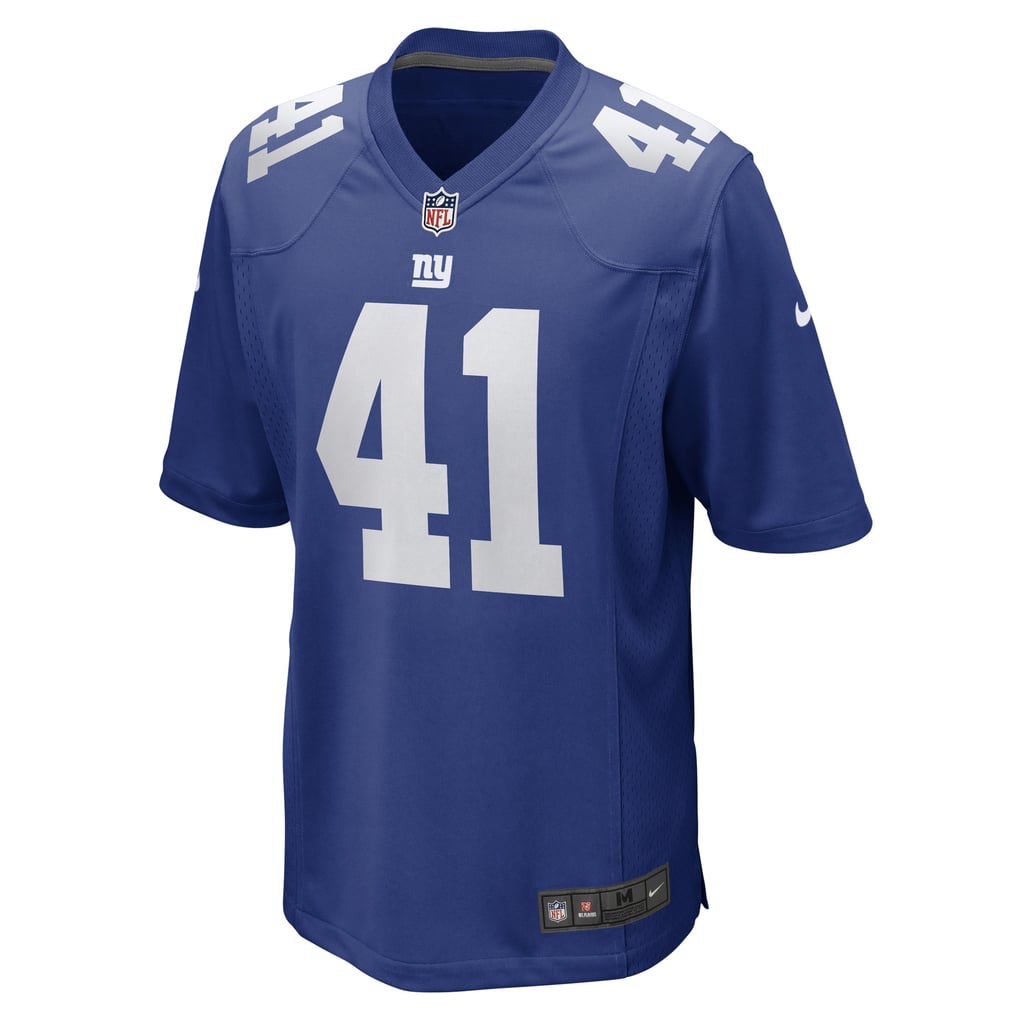 Men's New York Giants Micah McFadden Nike Royal Game Player Jersey - Image 3