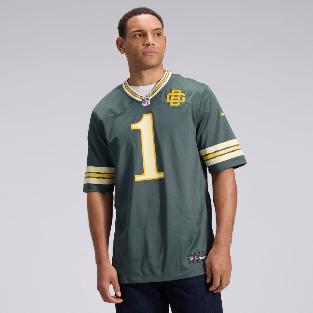 Men's Green Bay Packers Micah Parsons Nike Green 2026 Rivalries Collection Game Jersey - Image 3