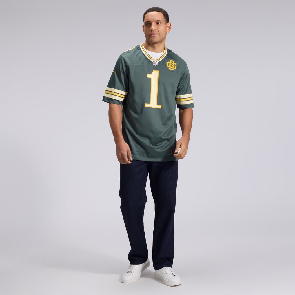 Men's Green Bay Packers Micah Parsons Nike Green 2026 Rivalries Collection Game Jersey - Image 5