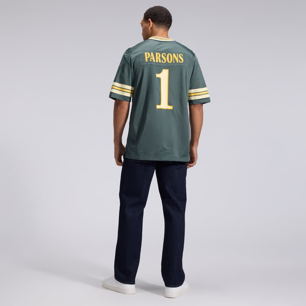 Men's Green Bay Packers Micah Parsons Nike Green 2026 Rivalries Collection Game Jersey - Image 6
