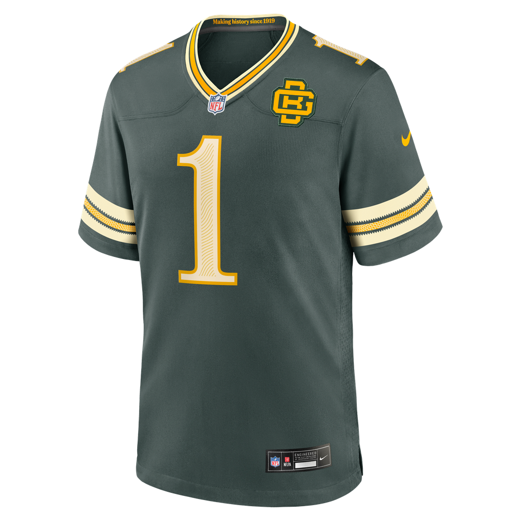 Men's Green Bay Packers Micah Parsons Nike Green 2026 Rivalries Collection Game Jersey - Image 7