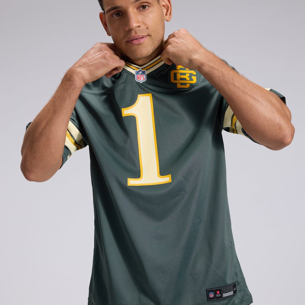 Men's Green Bay Packers Micah Parsons Nike Green 2026 Rivalries Collection Game Jersey - Image 10