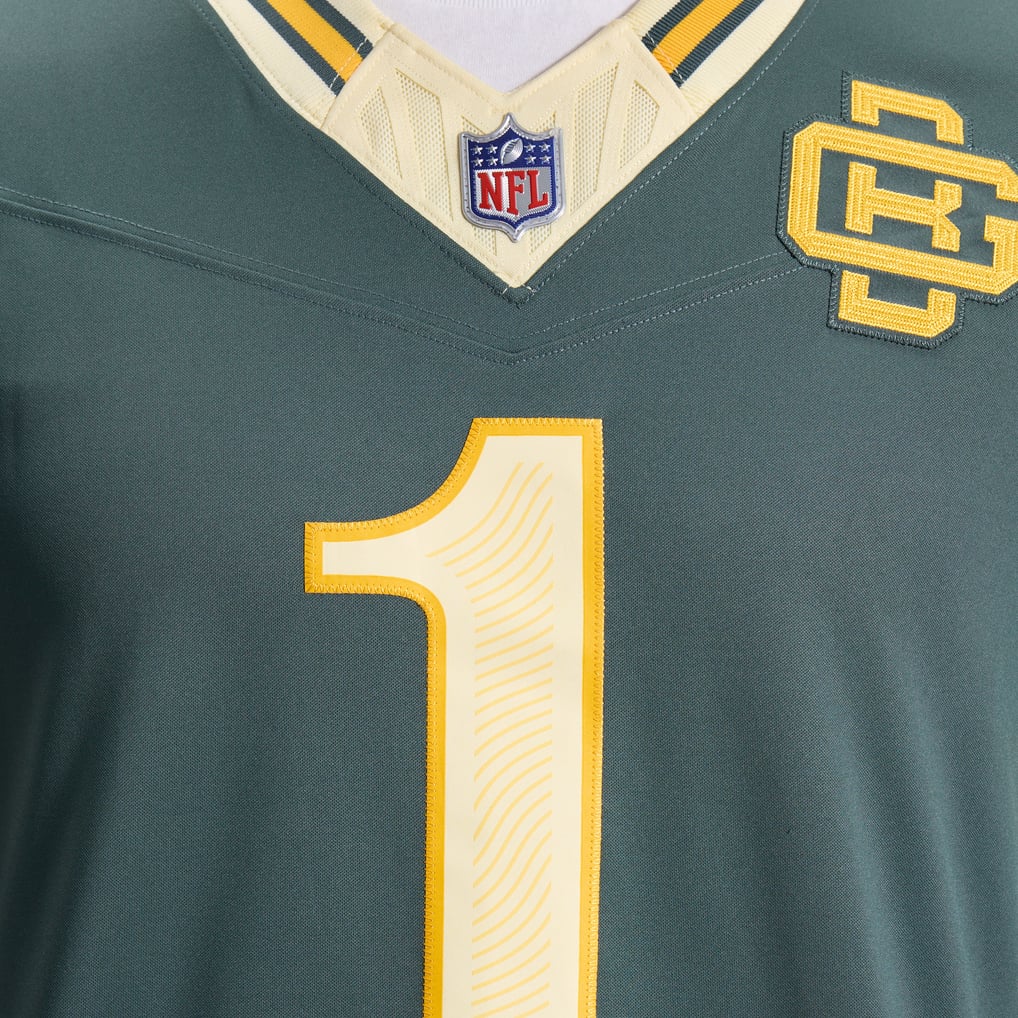 Men's Green Bay Packers Micah Parsons Nike Green 2026 Rivalries Collection Stitched Limited Jersey - Image 11