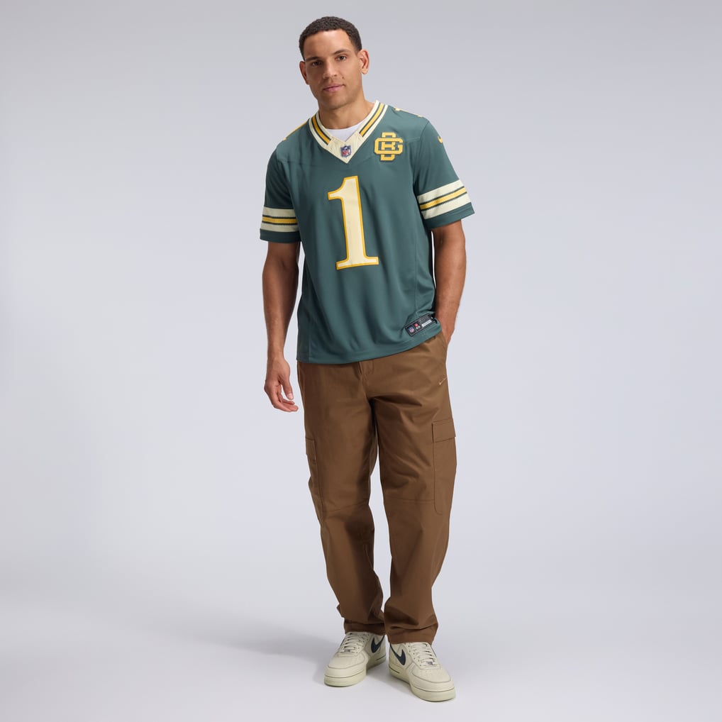 Men's Green Bay Packers Micah Parsons Nike Green 2026 Rivalries Collection Stitched Limited Jersey - Image 5