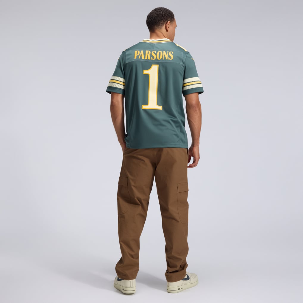 Men's Green Bay Packers Micah Parsons Nike Green 2026 Rivalries Collection Stitched Limited Jersey - Image 6