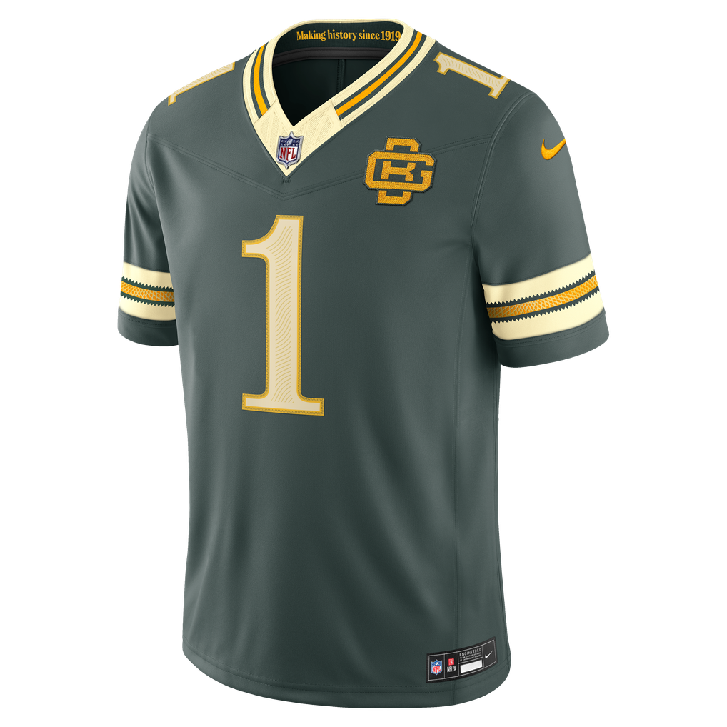 Men's Green Bay Packers Micah Parsons Nike Green 2026 Rivalries Collection Stitched Limited Jersey - Image 7